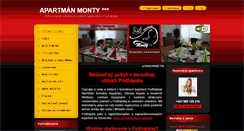 Desktop Screenshot of apartmanmonty.com